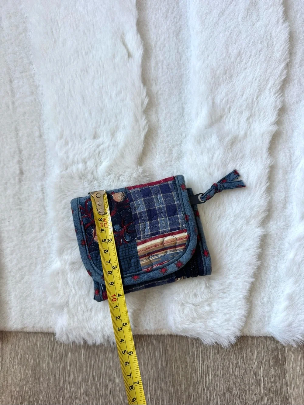 Donna Sharp Quilted Patchwork Cotton Trifold Wallet